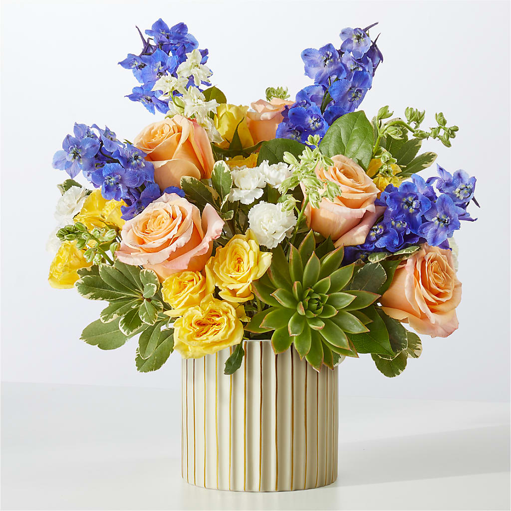 Cobalt Reverie Bouquet – TIFFANEY'S FLOWERS & GIFTS, Junction City KY