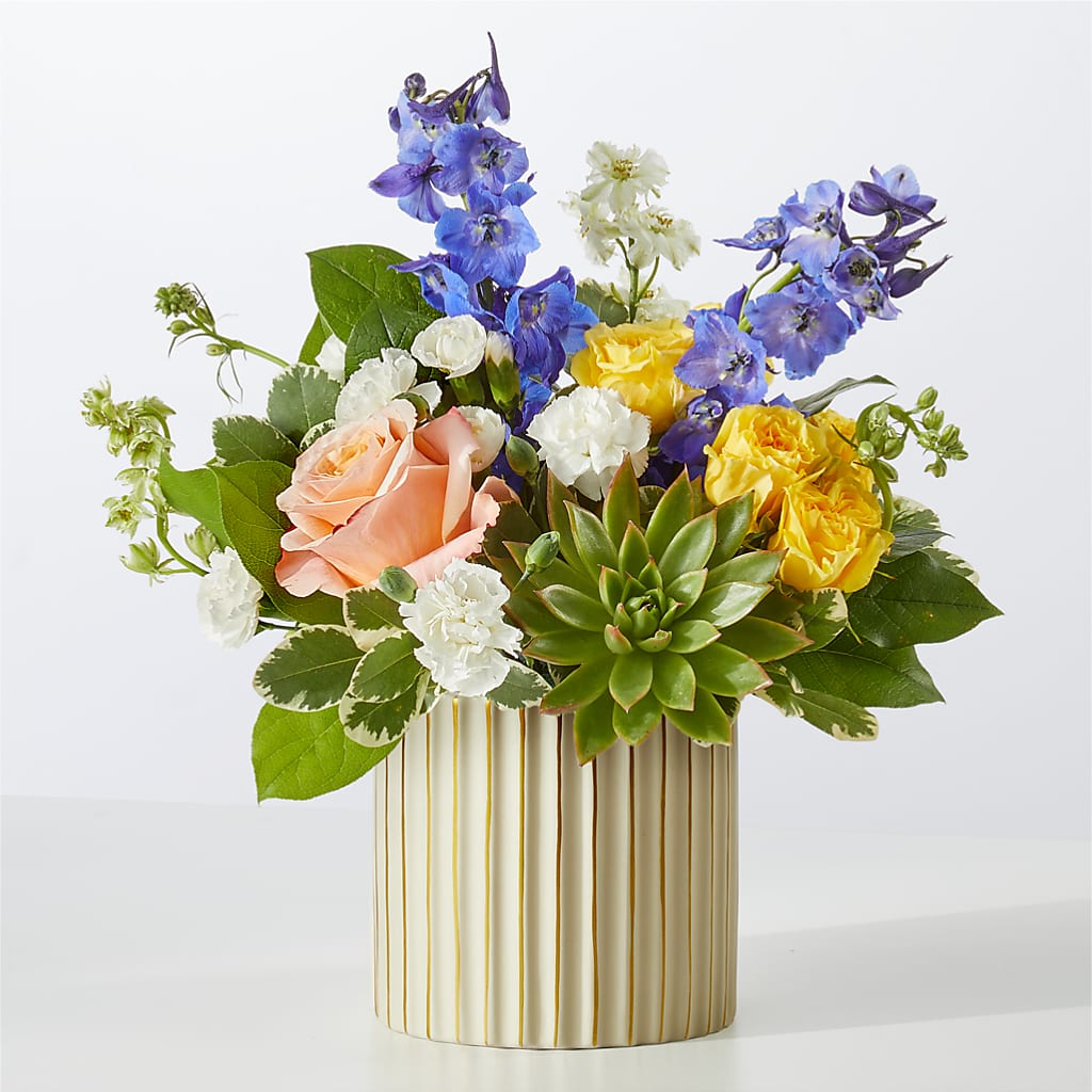 Cobalt Reverie Bouquet – TIFFANEY'S FLOWERS & GIFTS, Junction City KY