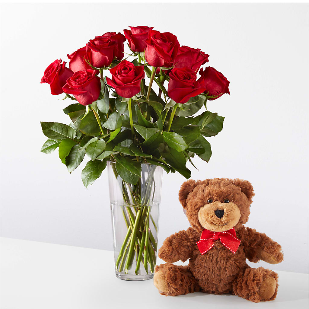 Romantic Long Stem Red Rose Bouquet Bundles – TIFFANEY'S FLOWERS & GIFTS, Junction City KY