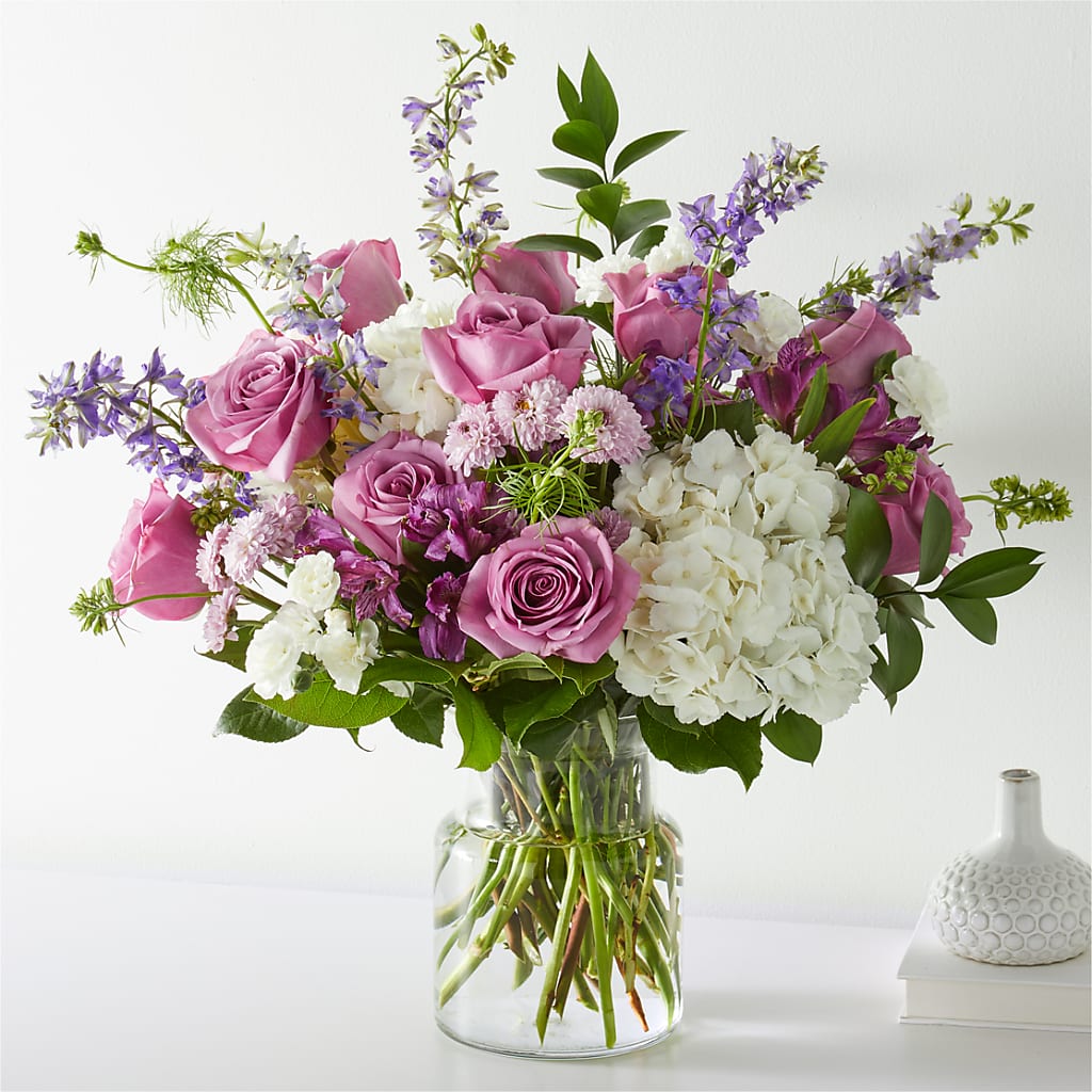 Violet Caress Bouquet – TIFFANEY'S FLOWERS & GIFTS, Junction City KY