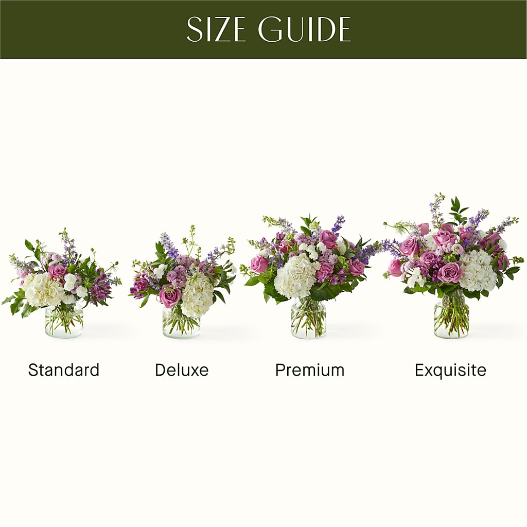 Violet Caress Bouquet – TIFFANEY'S FLOWERS & GIFTS, Junction City KY
