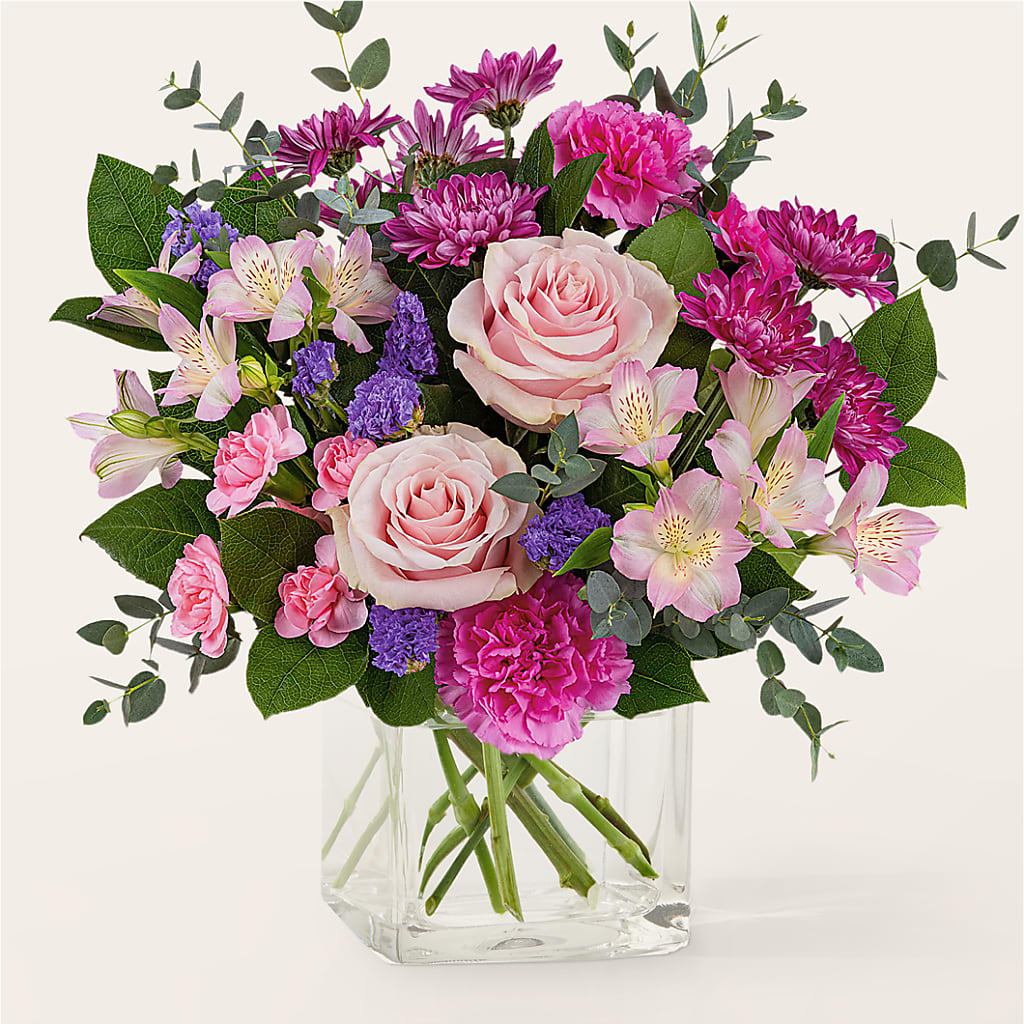Rosy Radiance Bouquet – TIFFANEY'S FLOWERS & GIFTS, Junction City KY