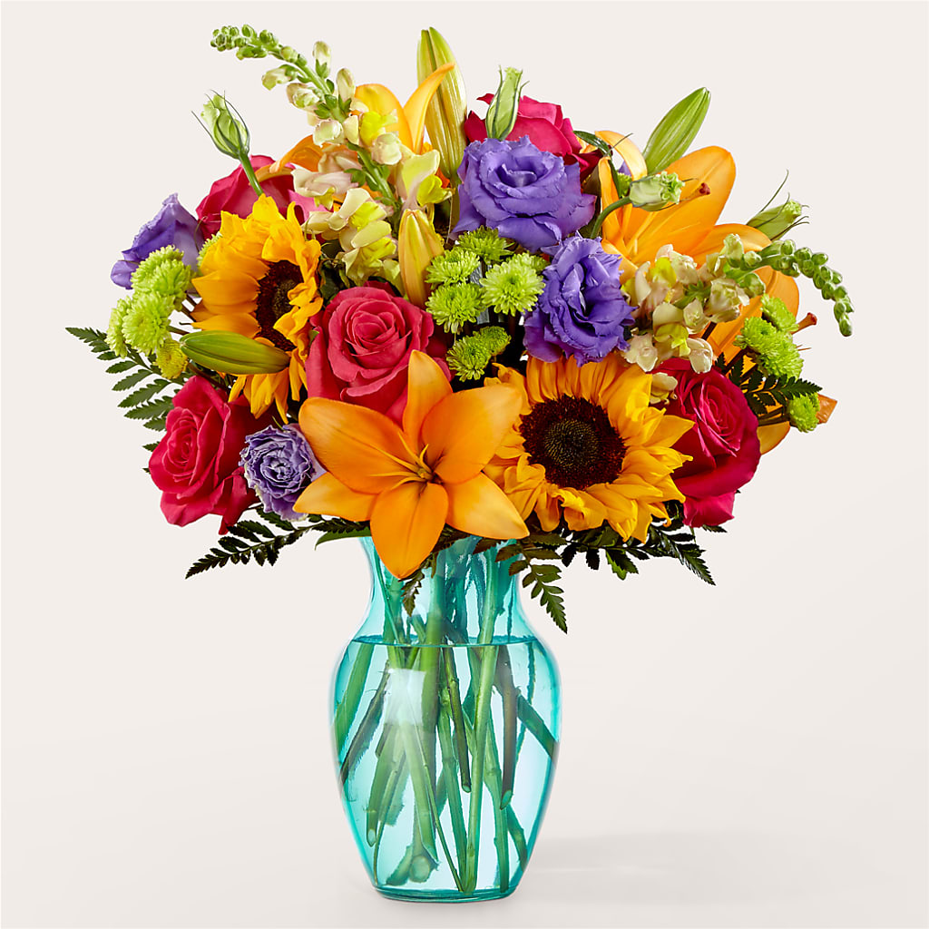 Double Rainbow Bouquet – TIFFANEY'S FLOWERS & GIFTS, Junction City KY