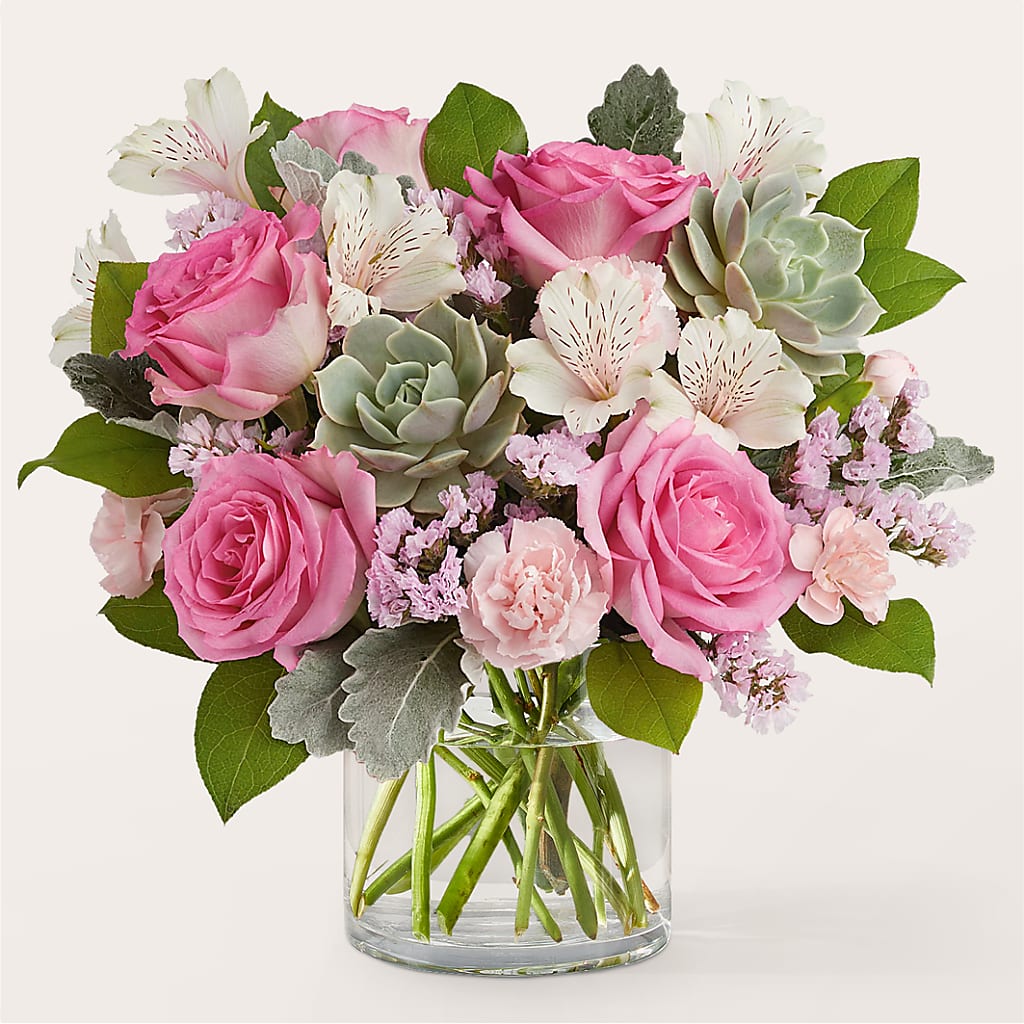 Dusty Rose Bouquet – TIFFANEY'S FLOWERS & GIFTS, Junction City KY