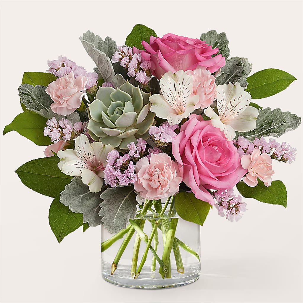 Dusty Rose Bouquet – TIFFANEY'S FLOWERS & GIFTS, Junction City KY