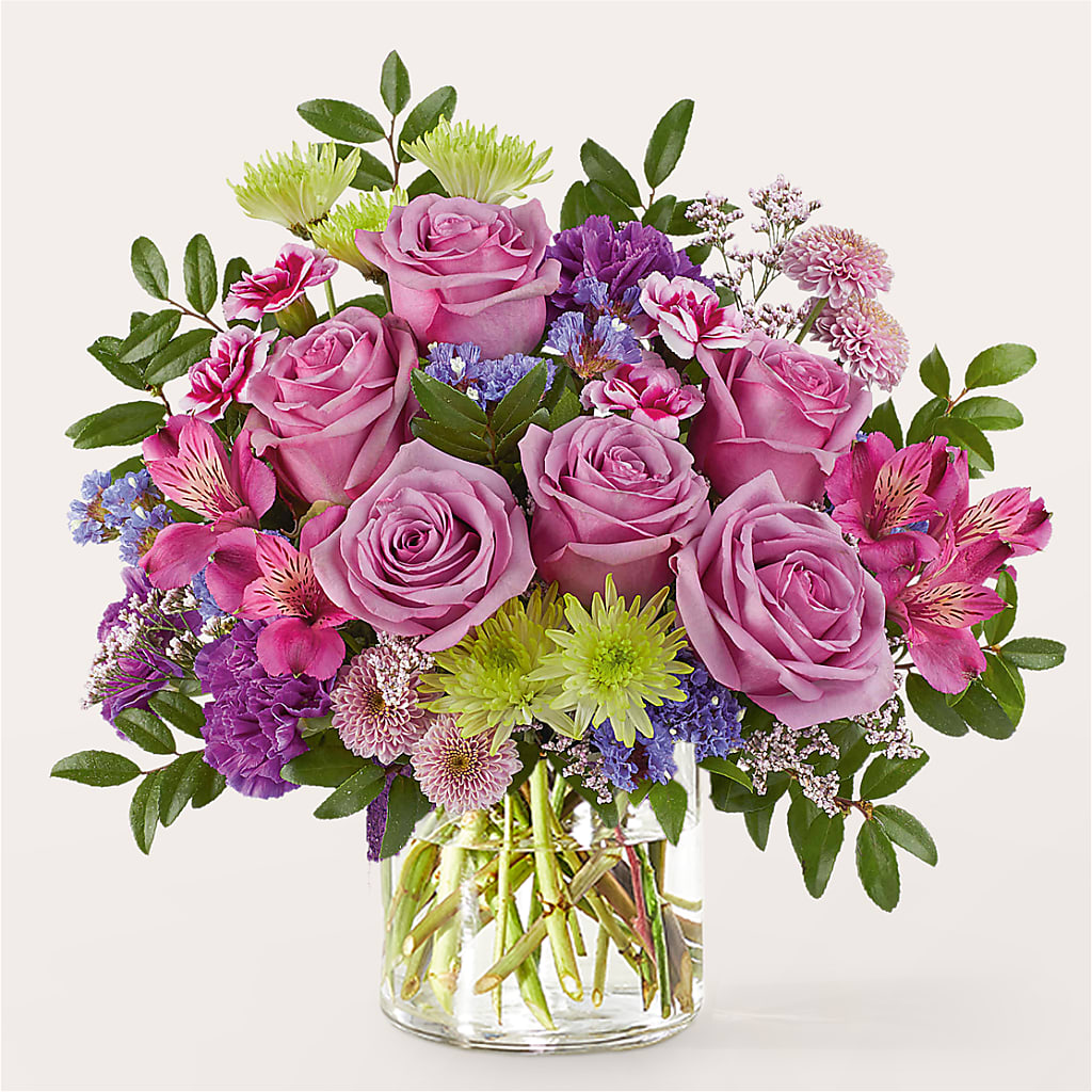 Glass Half Full Bouquet – TIFFANEY'S FLOWERS & GIFTS, Junction City KY