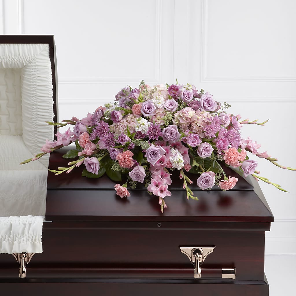Immorata Casket Spray – TIFFANEY'S FLOWERS & GIFTS, Junction City KY