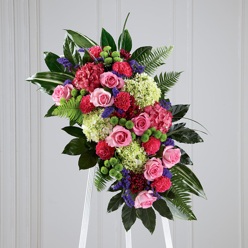 Refreshing Mix Standing Spray – TIFFANEY'S FLOWERS & GIFTS, Junction City KY