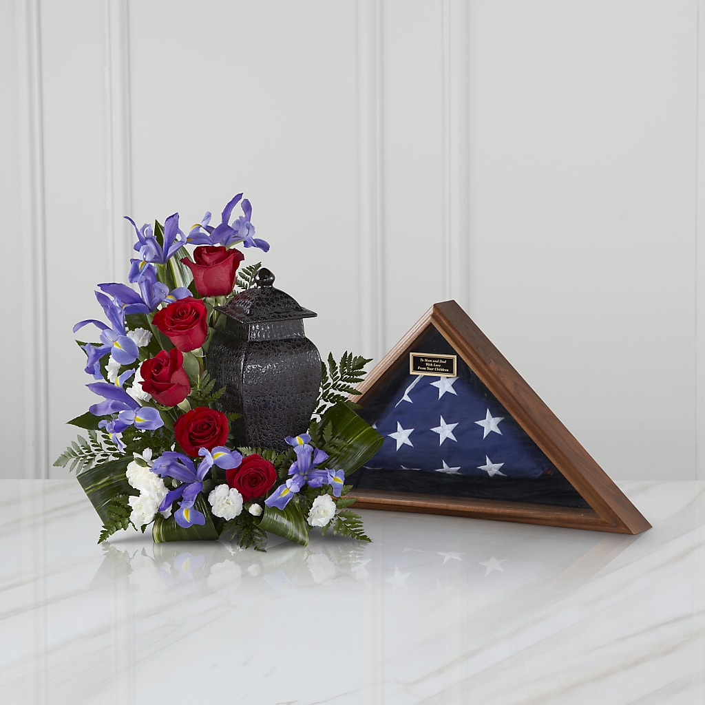 Patriotic Tribute Arrangement – TIFFANEY'S FLOWERS & GIFTS, Junction City KY