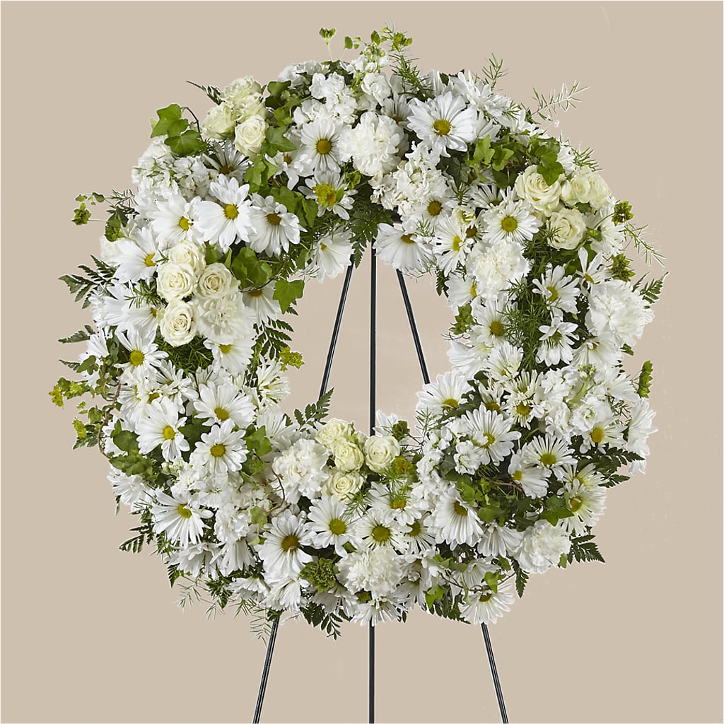 Faithful Wishes Wreath – TIFFANEY'S FLOWERS & GIFTS, Junction City KY
