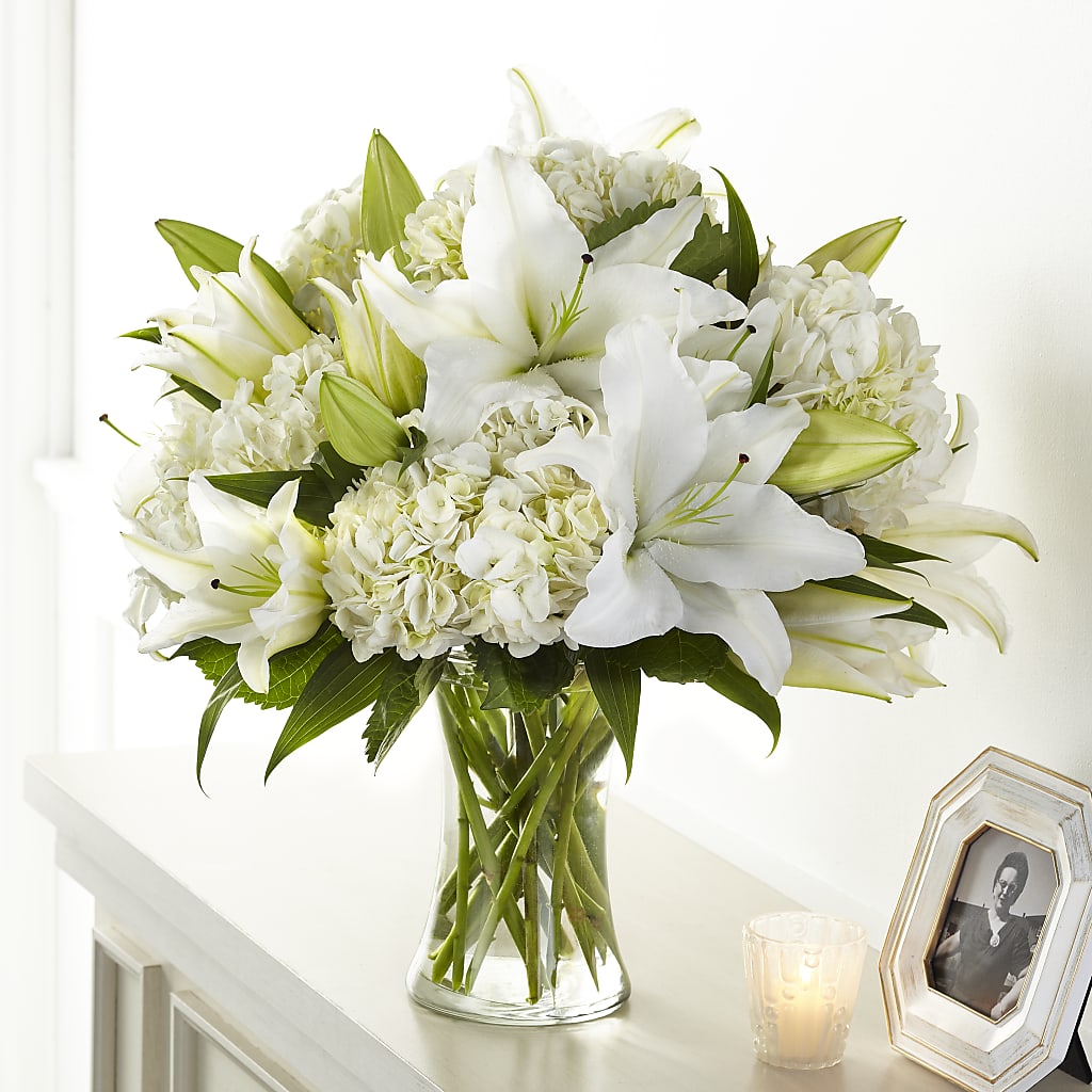 Compassionate Lily Bouquet – TIFFANEY'S FLOWERS & GIFTS, Junction City KY