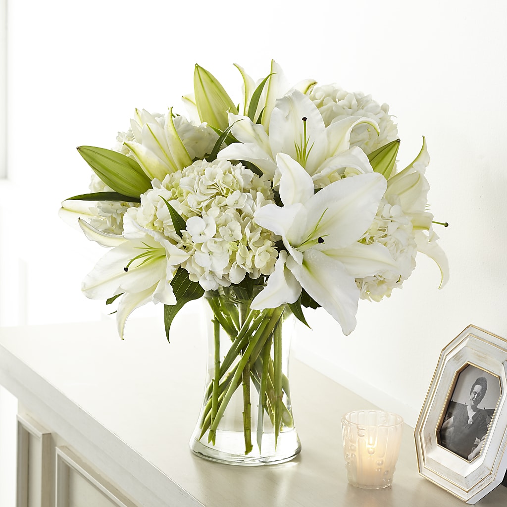 Compassionate Lily Bouquet – TIFFANEY'S FLOWERS & GIFTS, Junction City KY