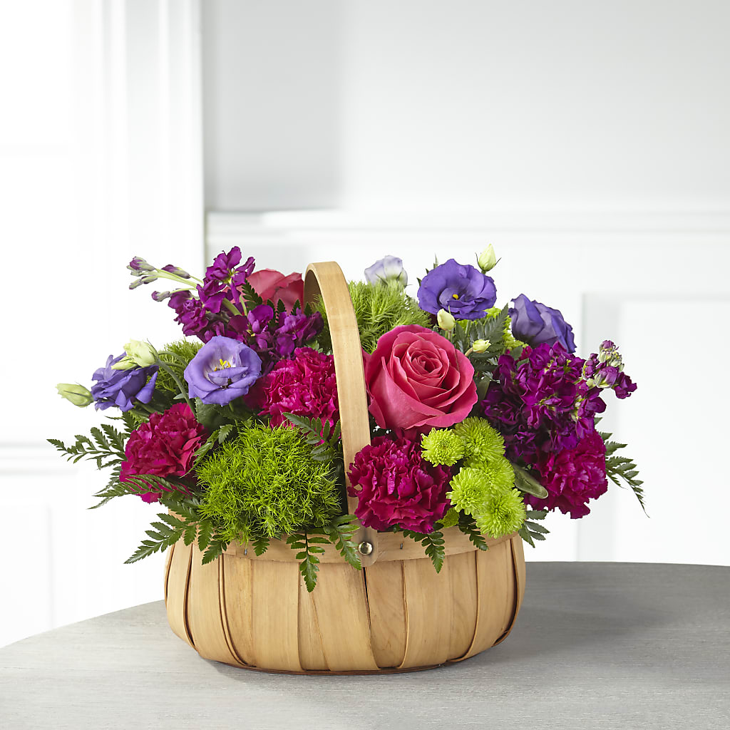 Serene Sanctuary Basket – TIFFANEY'S FLOWERS & GIFTS, Junction City KY