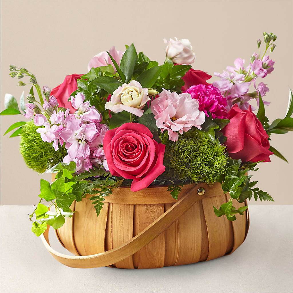 Radiance in Bloom Basket – TIFFANEY'S FLOWERS & GIFTS, Junction City KY