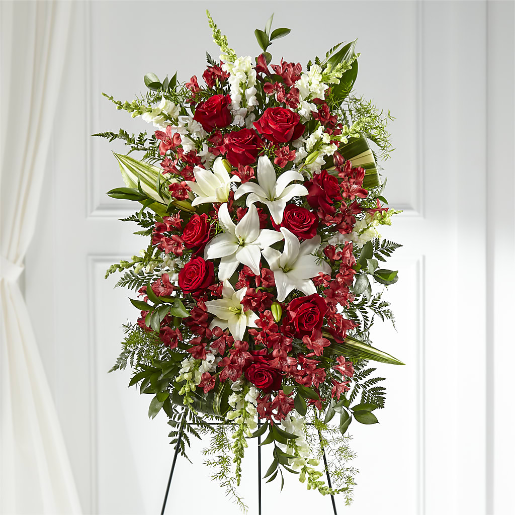 Everlasting Memory Standing Spray – TIFFANEY'S FLOWERS & GIFTS, Junction City KY