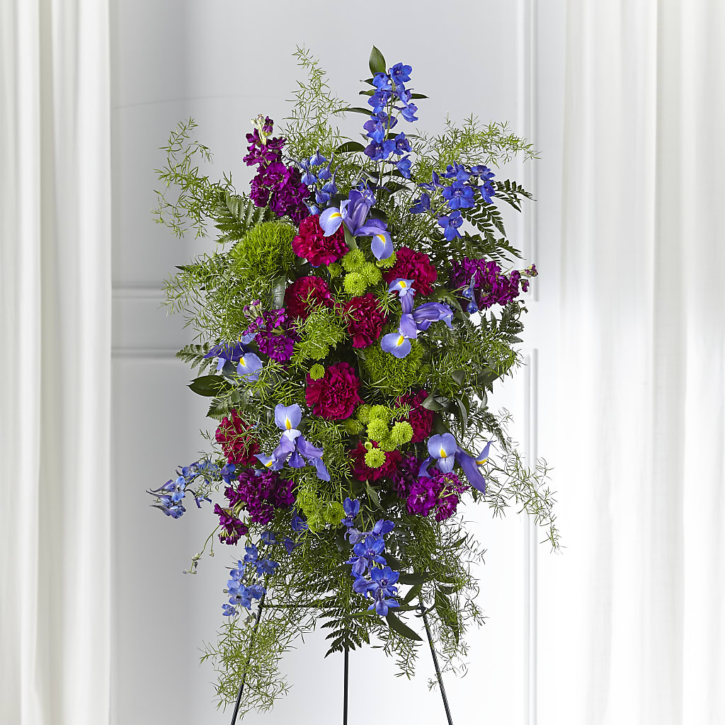 Heavenly Skies Standing Spray – TIFFANEY'S FLOWERS & GIFTS, Junction City KY
