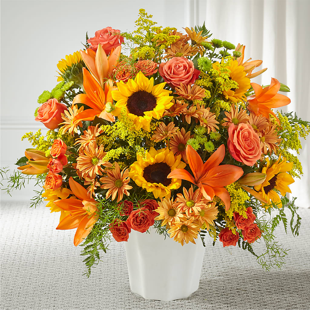 Harvest Thoughts Floor Basket – TIFFANEY'S FLOWERS & GIFTS, Junction City KY