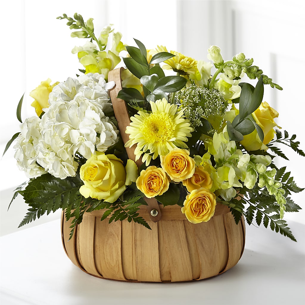 Rustic Remembrance Basket – TIFFANEY'S FLOWERS & GIFTS, Junction City KY