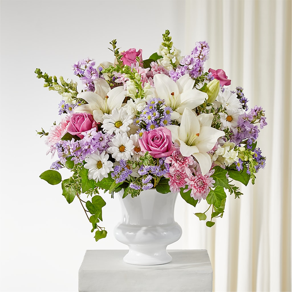 Remarkable Life Urn Arrangement – TIFFANEY'S FLOWERS & GIFTS, Junction City KY