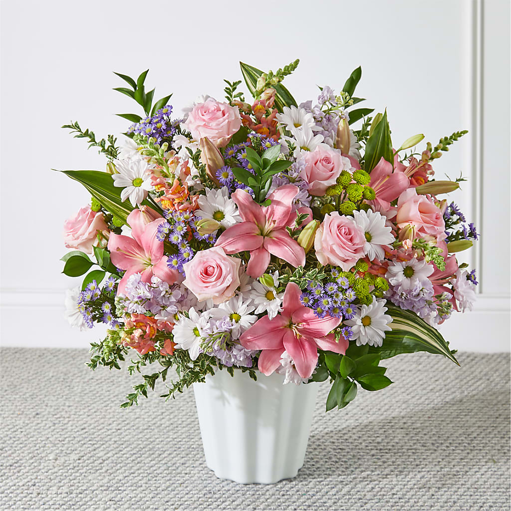 Abundant Compassion Floor Basket – TIFFANEY'S FLOWERS & GIFTS, Junction City KY