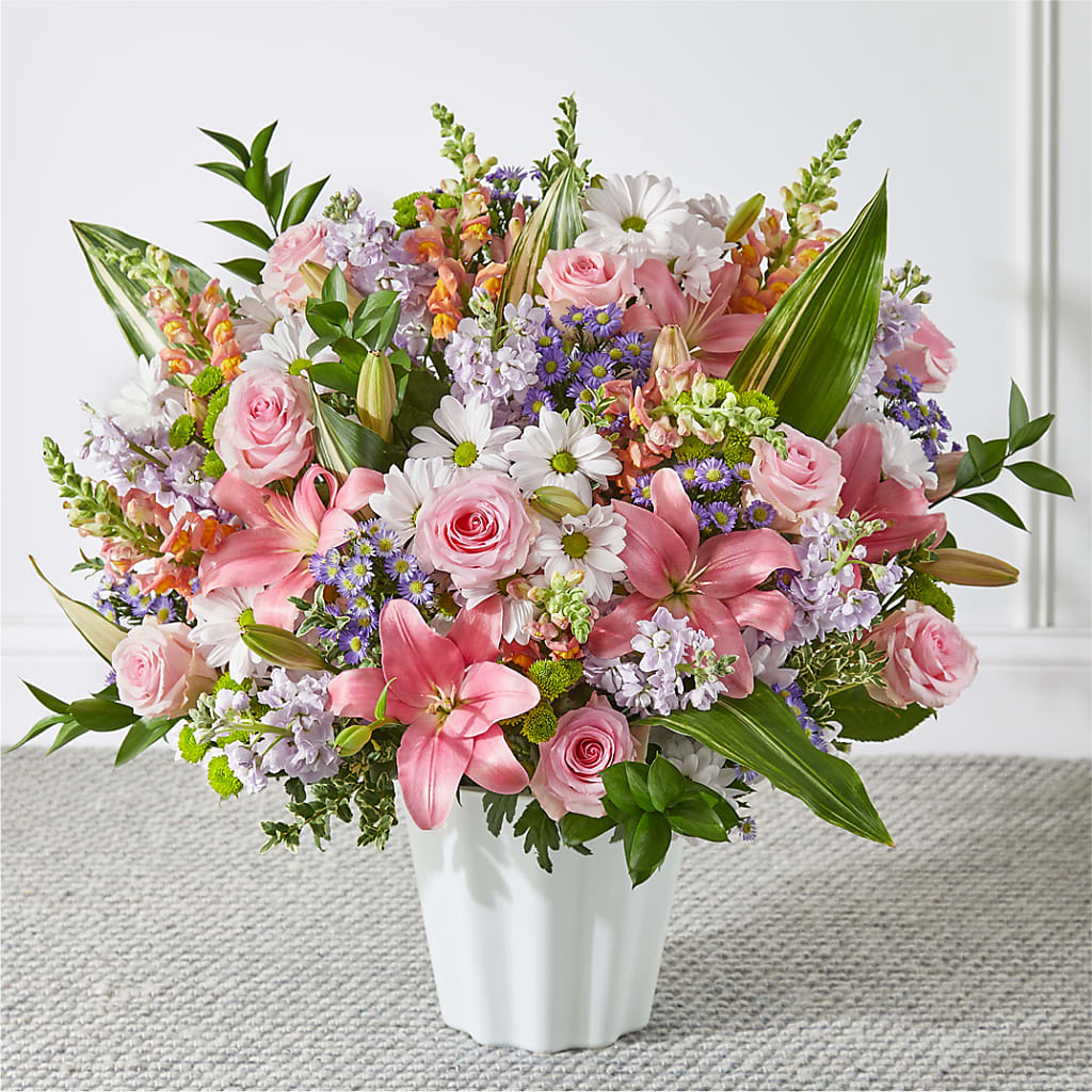 Abundant Compassion Floor Basket – TIFFANEY'S FLOWERS & GIFTS, Junction City KY