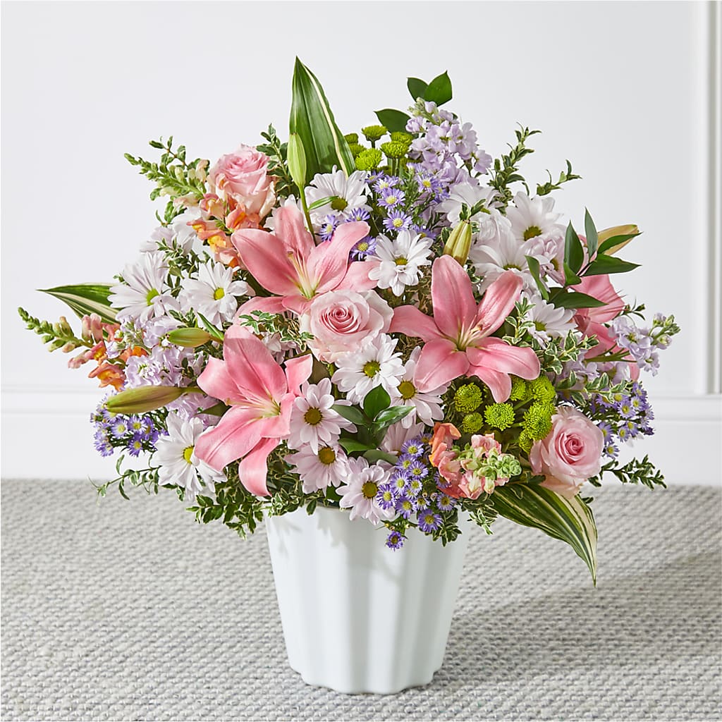 Abundant Compassion Floor Basket – TIFFANEY'S FLOWERS & GIFTS, Junction City KY