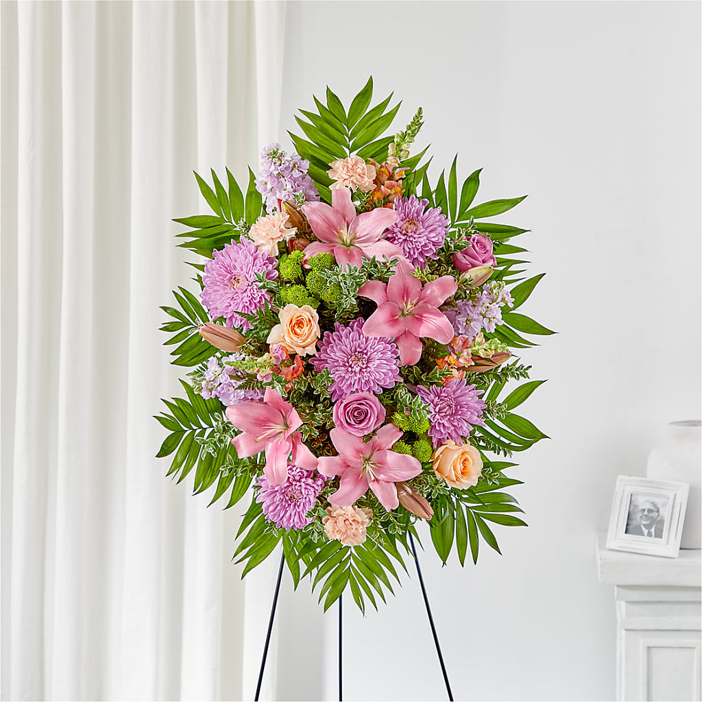 Love & Light Standing Spray – TIFFANEY'S FLOWERS & GIFTS, Junction City KY