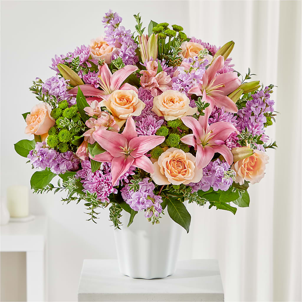 Supportive Embrace Tabletop Basket – TIFFANEY'S FLOWERS & GIFTS, Junction City KY