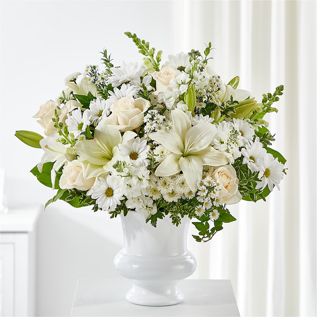 Uplifting Urn Arrangement – TIFFANEY'S FLOWERS & GIFTS, Junction City KY