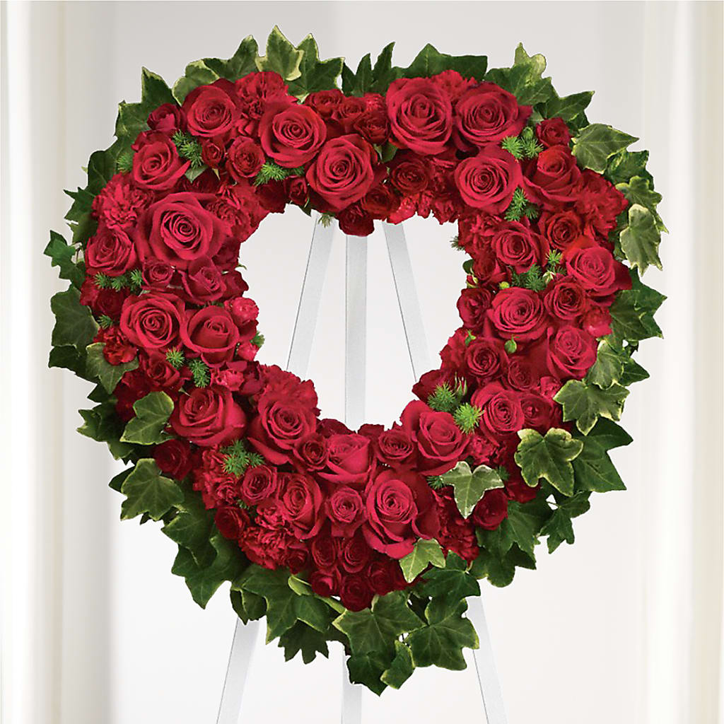 Wholehearted Standing Spray – TIFFANEY'S FLOWERS & GIFTS, Junction City KY