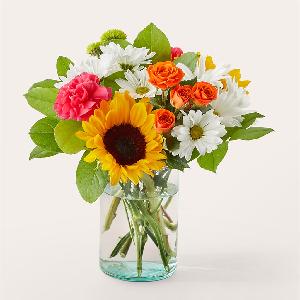 Sun-drenched Blooms Bouquet – TIFFANEY'S FLOWERS & GIFTS, Junction City KY