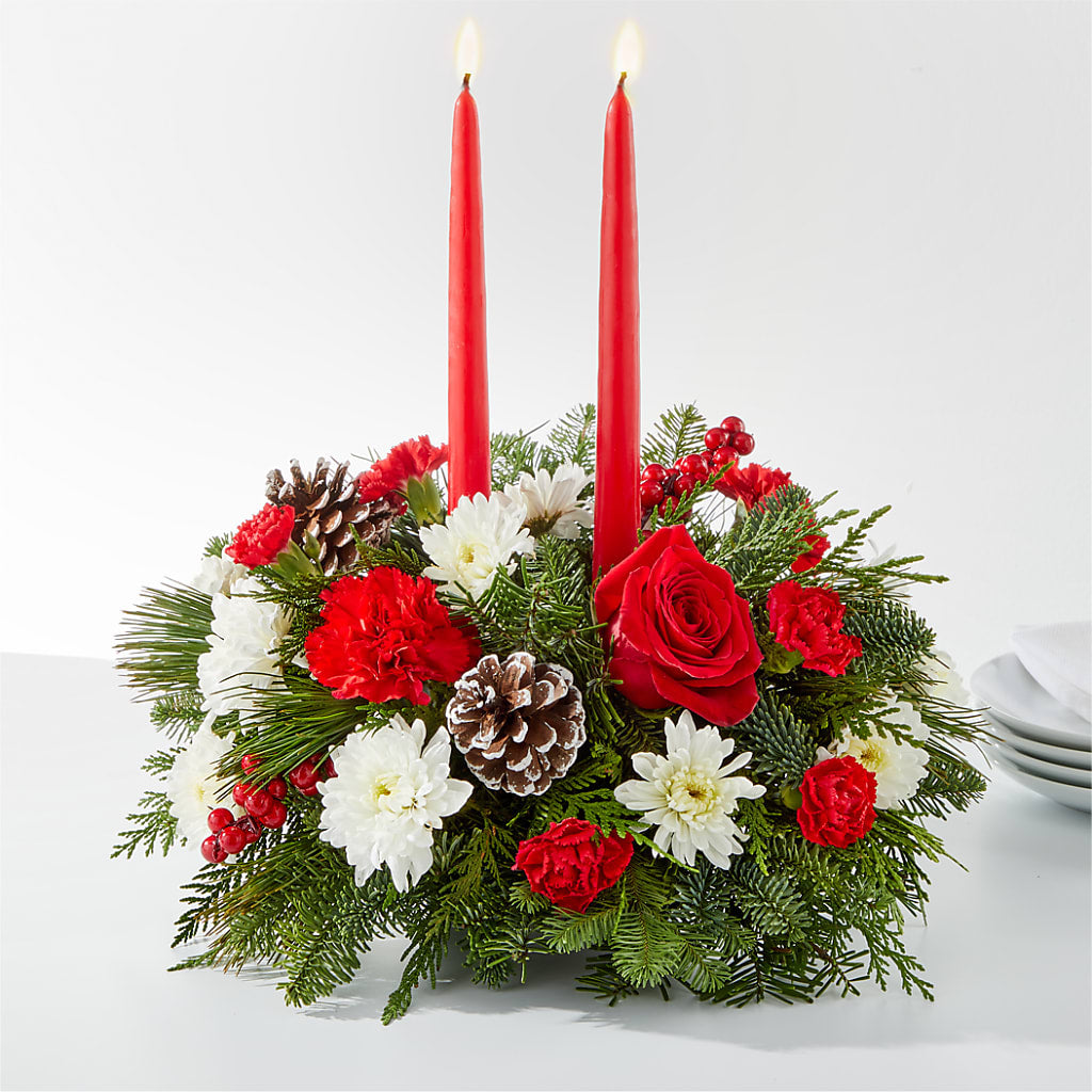 Holiday Soiree Centerpiece – TIFFANEY'S FLOWERS & GIFTS, Junction City KY