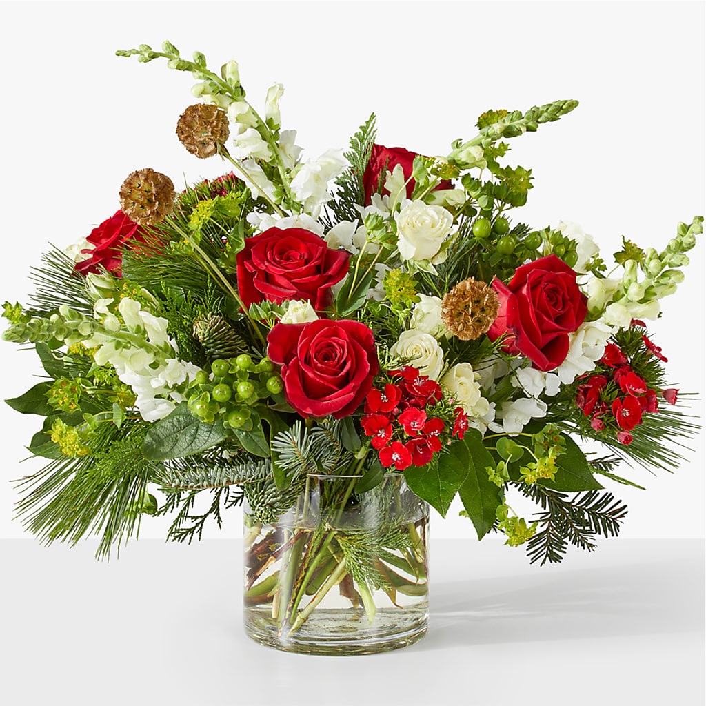 Deck the Halls Bouquet – TIFFANEY'S FLOWERS & GIFTS, Junction City KY