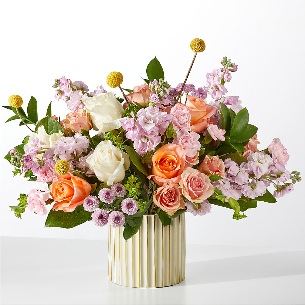 French Market Bouquet with Ivory Vase – TIFFANEY'S FLOWERS & GIFTS, Junction City KY
