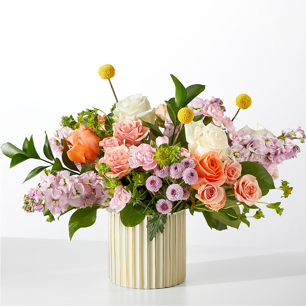 French Market Bouquet with Ivory Vase – TIFFANEY'S FLOWERS & GIFTS, Junction City KY