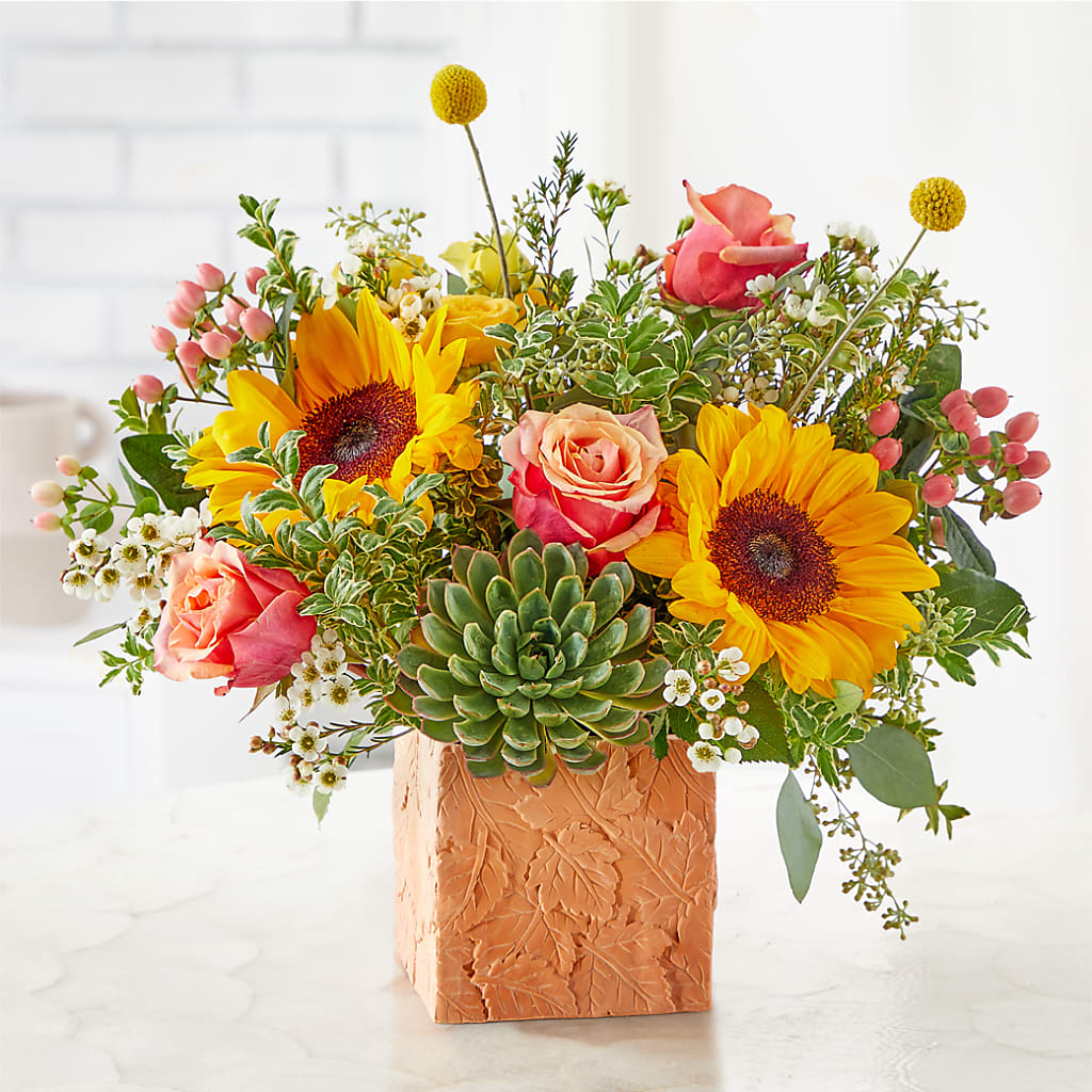 Sunflower Season Bouquet – TIFFANEY'S FLOWERS & GIFTS, Junction City KY