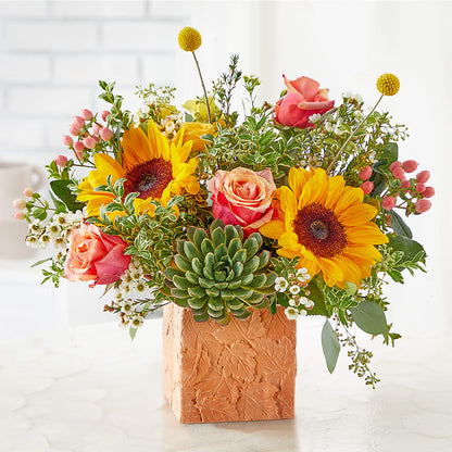 Sunflower Season Bouquet – TIFFANEY'S FLOWERS & GIFTS, Junction City KY