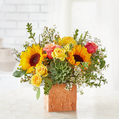 Sunflower Season Bouquet – TIFFANEY'S FLOWERS & GIFTS, Junction City KY