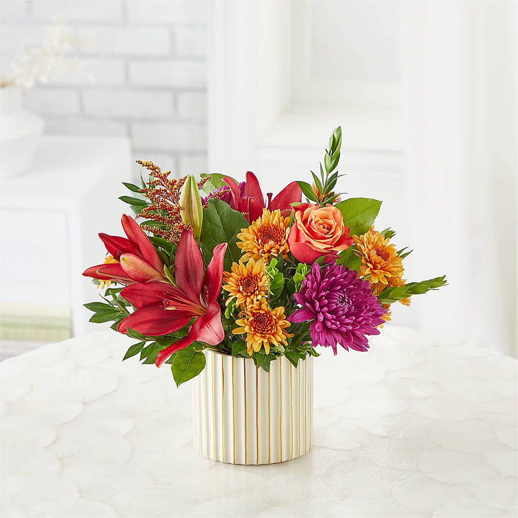 Burgundy Landscape Bouquet – TIFFANEY'S FLOWERS & GIFTS, Junction City KY