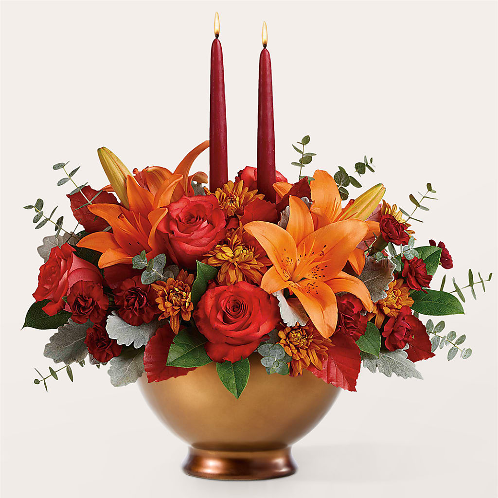 Fruits of Fall Centerpiece – TIFFANEY'S FLOWERS & GIFTS, Junction City KY