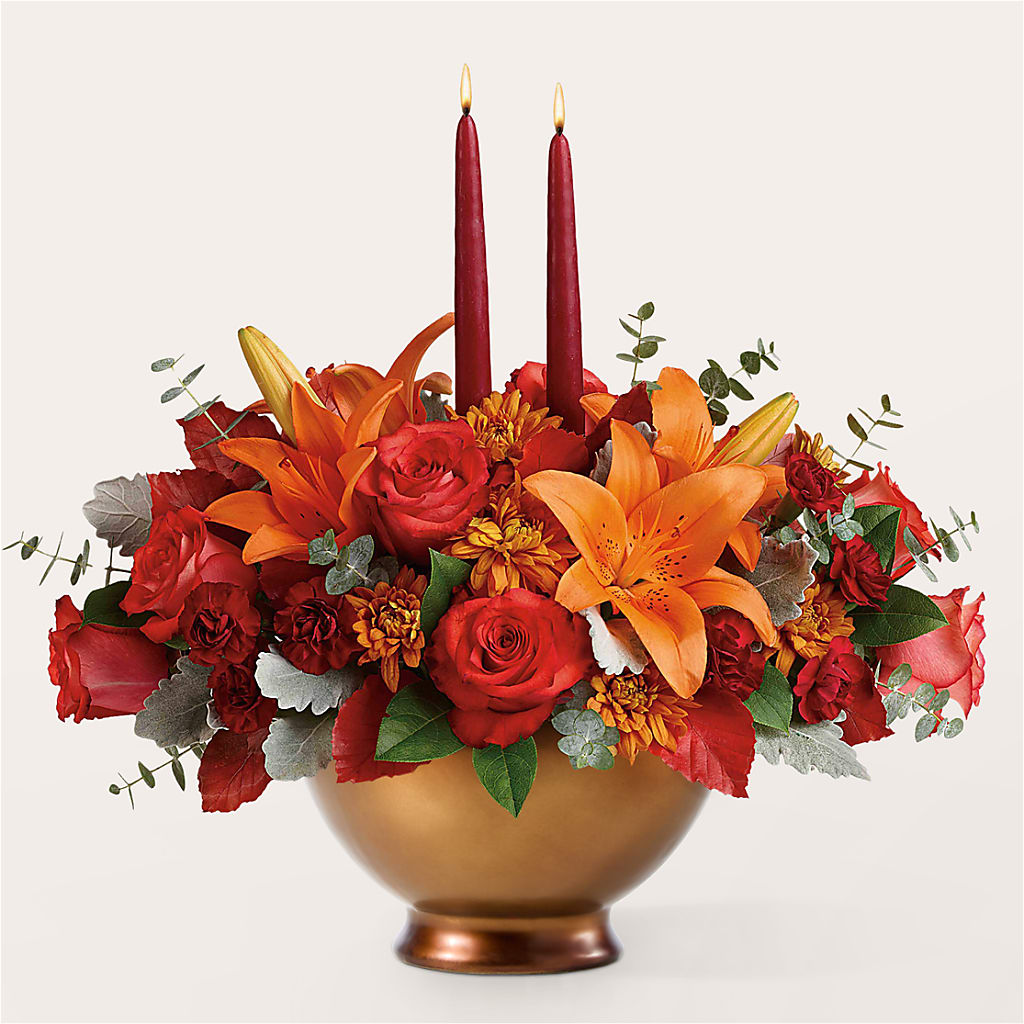 Fruits of Fall Centerpiece – TIFFANEY'S FLOWERS & GIFTS, Junction City KY