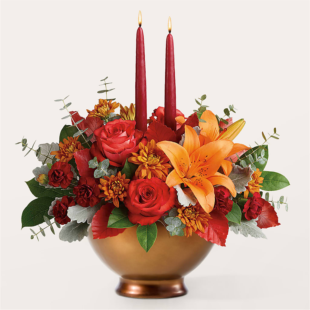 Fruits of Fall Centerpiece – TIFFANEY'S FLOWERS & GIFTS, Junction City KY