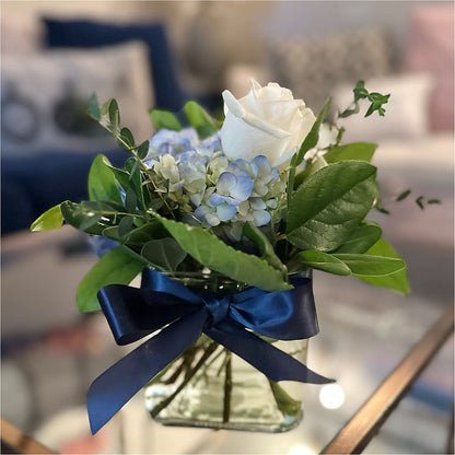 Sky Blue Delight Bouquet – TIFFANEY'S FLOWERS & GIFTS, Junction City KY