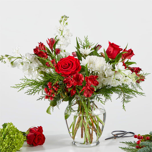 Merry Moment Bouquet – A Florist Original – TIFFANEY'S FLOWERS & GIFTS, Junction City KY