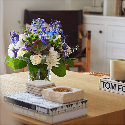 Cerulean Waves Bouquet – TIFFANEY'S FLOWERS & GIFTS, Junction City KY