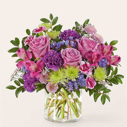 Glass Half Full Bouquet – TIFFANEY'S FLOWERS & GIFTS, Junction City KY