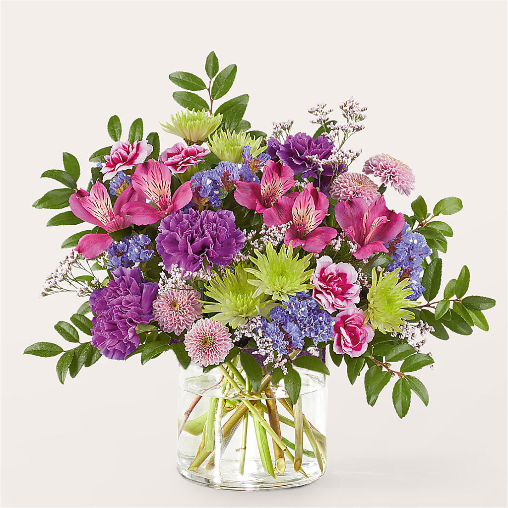 Glass Half Full Bouquet – TIFFANEY'S FLOWERS & GIFTS, Junction City KY
