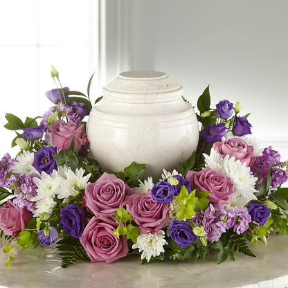 Blooming Sympathy Cremation Adornment – TIFFANEY'S FLOWERS & GIFTS, Junction City KY