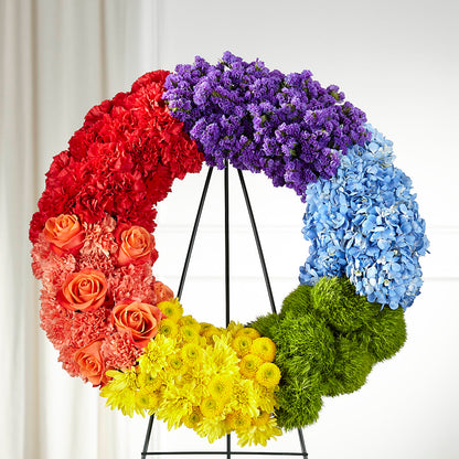 Circle of Love Wreath – TIFFANEY'S FLOWERS & GIFTS, Junction City KY
