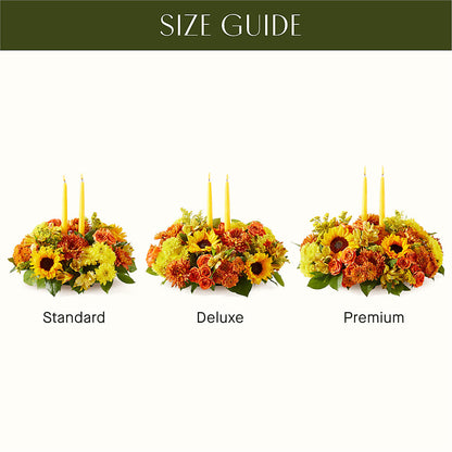 Autumn Harmony Centerpiece – TIFFANEY'S FLOWERS & GIFTS, Junction City KY